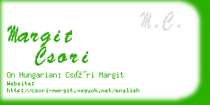 margit csori business card